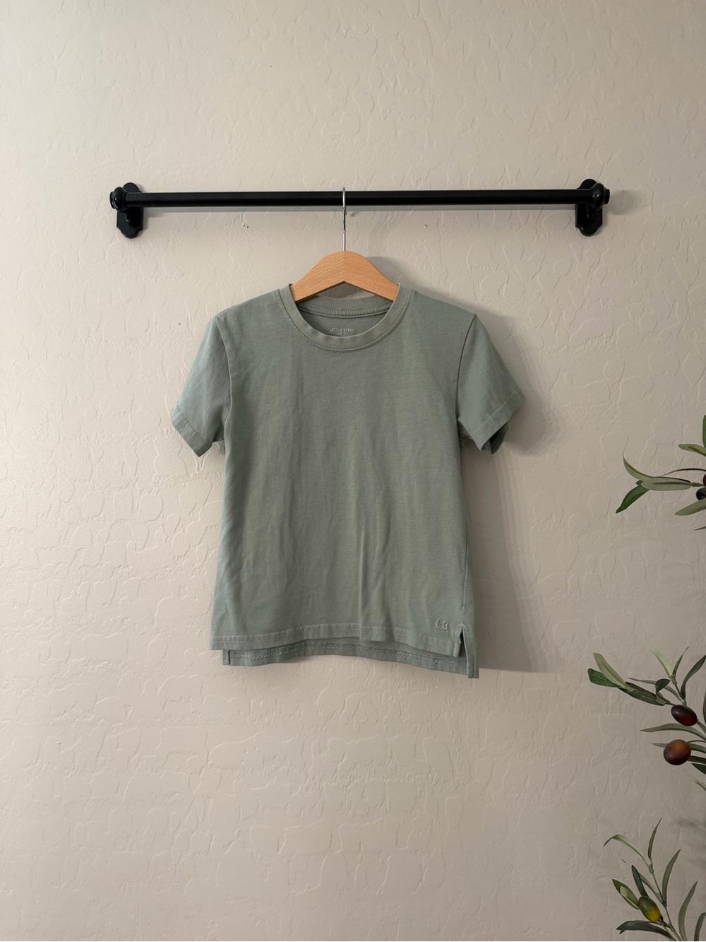 Little Bipsy Elevated Tee - Sage Green